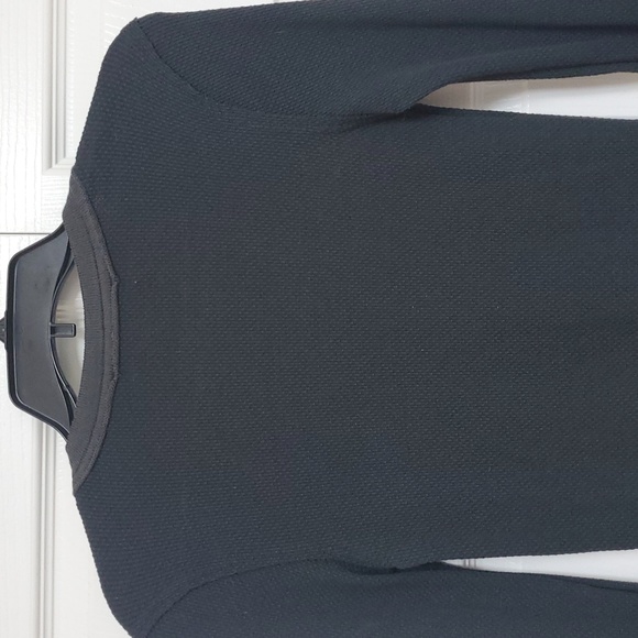 Free People We The Free Mikah Notch Neck Top/Black Combo - Picture 13 of 16